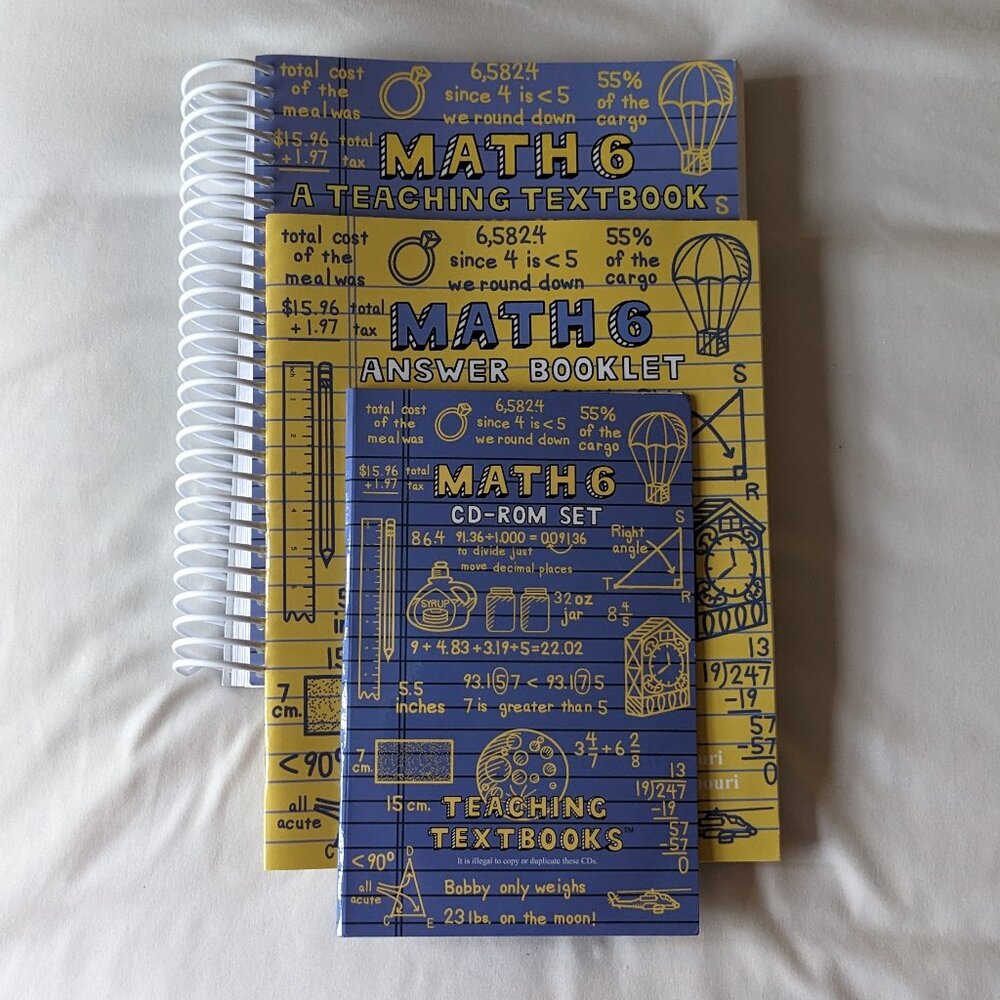 Teaching Textbooks Set 6
